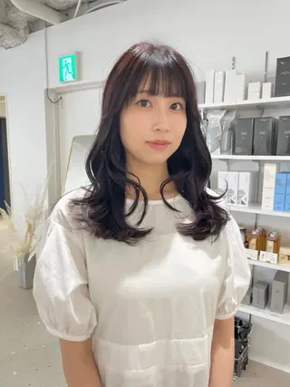 ロング 箱崎 凪沙のヘアスタイル