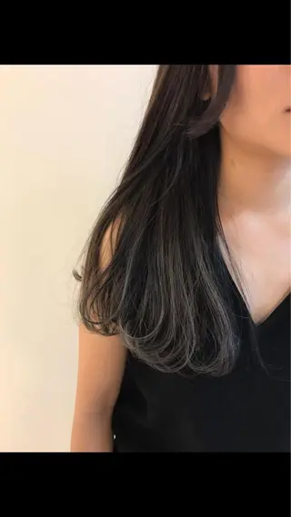 ロング カラー LAS 代表 ナガカワ コウヘイのヘアスタイル