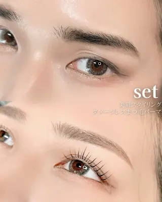 マツエク・マツパ secret Belle 草津店所属・Secret Belle  徳永の眉毛・アイブロウイメージ