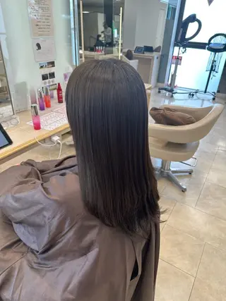 ロング カラー 艶髪 黄金比みくのヘアスタイル