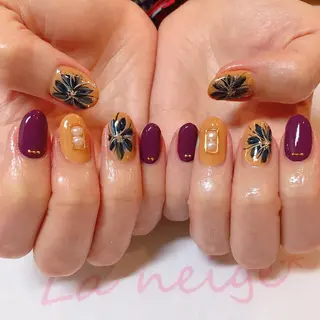 ネイル La neige* yuki 🐩🌙のネイルデザイン