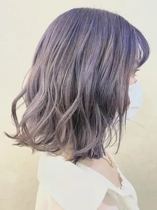 ミディアム カラー パーマ ヘアアレンジ メンズ 🦋高瀬寛菜🦋 韓国/ブリーチのヘアスタイル