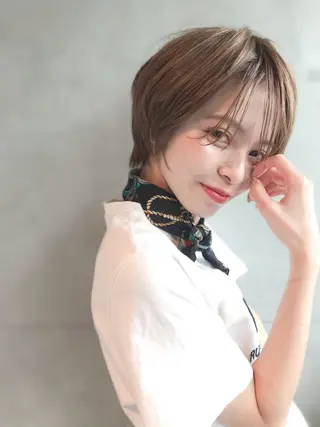 ショート ヒラヤマ ユウスケのヘアスタイル