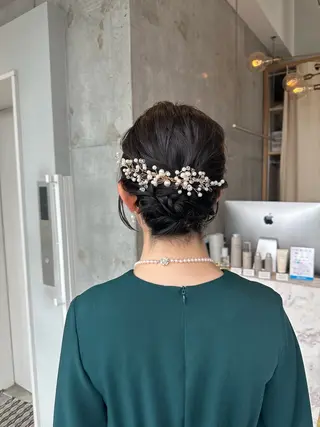 ミディアム ヘアアレンジ さとう あやかのヘアスタイル