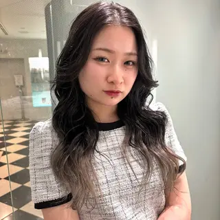 セミロング カラー レイヤーカット /ボブ/azusaのヘアスタイル