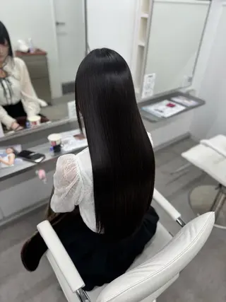 ロング 🕯コバ/レイヤー/ 美髪縮毛🕯のヘアスタイル