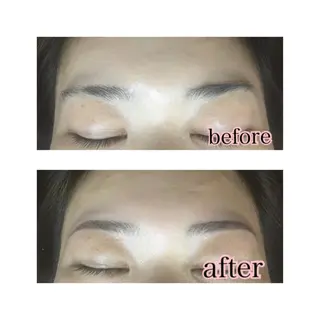 ロング カラー パーマ ヘアアレンジ キッズ ネイル マツエク・マツパ 眉毛サロン DUAL 恵比寿の眉毛・アイブロウイメージ