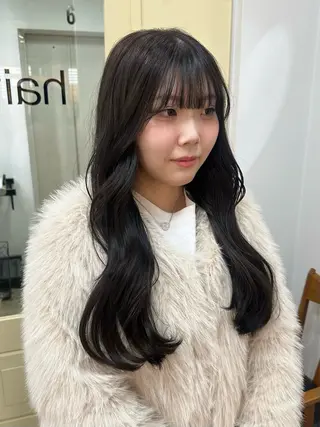 ロング カラー 四日市/レイヤー /似合わせカットのヘアスタイル
