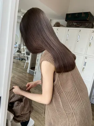 ロング カラー 髙橋 秀果のヘアスタイル