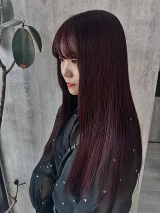 ロング kurune chikaのヘアスタイル