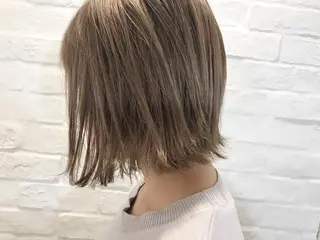 ショート カラー ボブ　ショート 特化 迫田紘史のヘアスタイル
