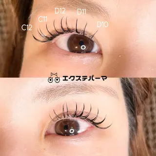 マツエク・マツパ niche eye 宮崎 果歩のマツエク・マツパデザイン