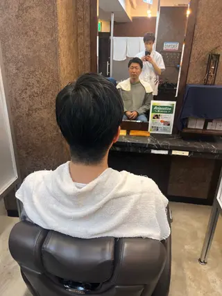 ショート メンズ 清水 寧生のヘアスタイル