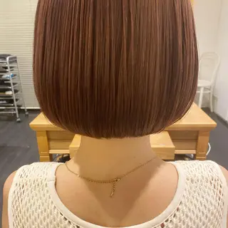 ミディアム shiori ﾍﾞｰｼﾞｭｶﾗｰのヘアスタイル