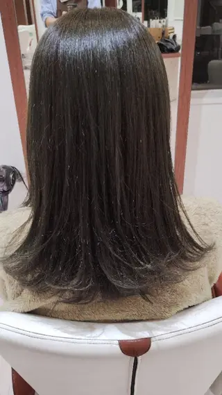 ミディアム 丸山 正真のヘアスタイル