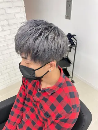 ショート カラー ヘアアレンジ メンズ 🔥メンズ特化🔥 木村 祐太のヘアスタイル