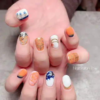 ネイル NailSalonR 宮里のネイルデザイン
