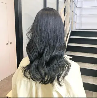 セミロング カラー パーマ ヘアアレンジ メンズ キッズ stylist 🌸 kana.のヘアスタイル