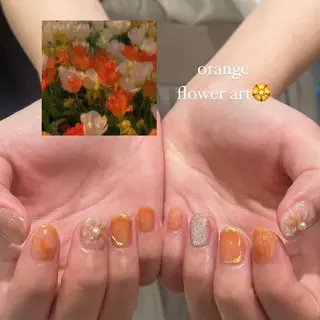 ネイル 個性派✴︎ジャケ写 ネイル🦋mire-のネイルデザイン