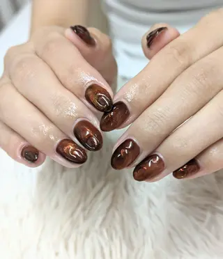 ネイル 會田 瑠衣のネイルデザイン