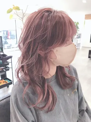 セミロング カラー 【tejina】 ochiのヘアスタイル