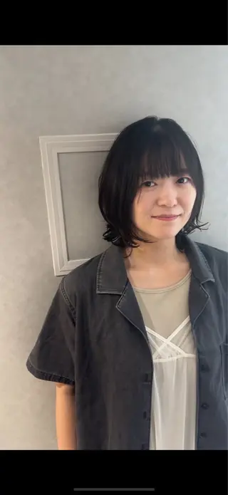 ミディアム 5 Noble ct .町田美容室のヘアスタイル