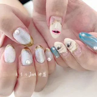 ミディアム ネイルJaol 池袋のネイルデザイン