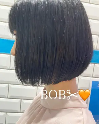 ショート パーマ レイヤー/ミディアム /ボブ/新宿のヘアスタイル