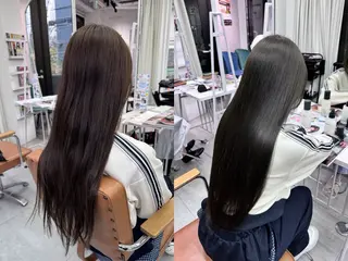 ロング 縮毛矯正⭐️ TAKAHIROのヘアスタイル