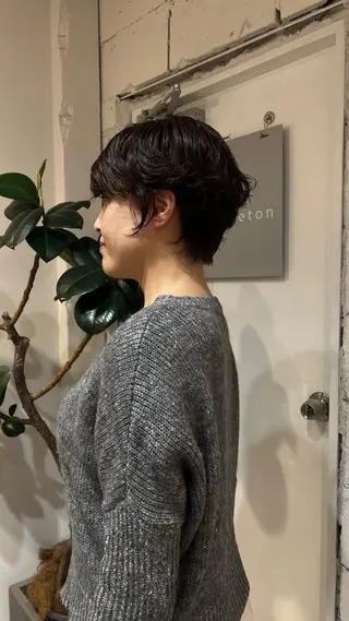 ショート パーマ ☆ HARUKA ☆のヘアスタイル