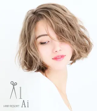 ショート パーマ ヘアアレンジ ✨️レディース✨️ EX/遠藤歩未のヘアスタイル
