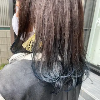 セミロング カラー 久保田 千尋のヘアスタイル