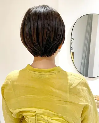 ショート ナチュラルヘア/ 似合わせ/三宅 昌太のヘアスタイル