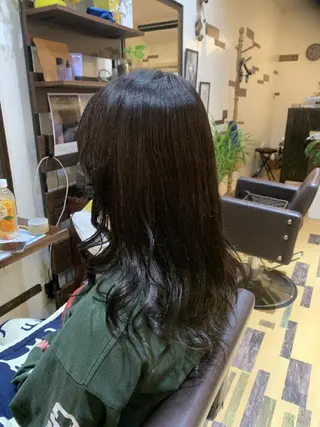 ロング カラー サトウ シューイチのヘアスタイル