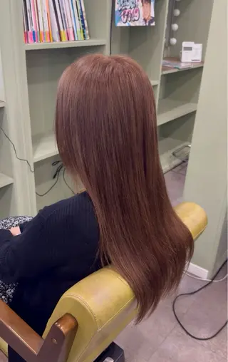 カラー AYANE ◝✩韓国ヘアのヘアスタイル