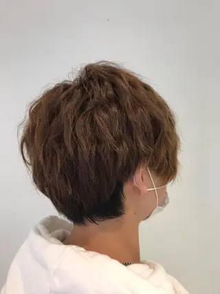 ショート カラー メンズ ✂︎newi池袋✂︎ 長谷川寛のヘアスタイル
