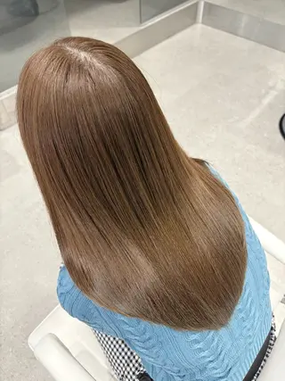 ロング カラー iLi🫧kim ryongna🦋のヘアスタイル