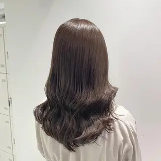 ロング カラー *モデル募集🤍横浜 透明感カラー🫧のヘアスタイル