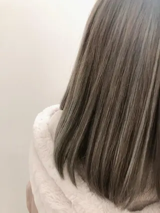 カラー ベージュカラー🤎 ayaのヘアスタイル