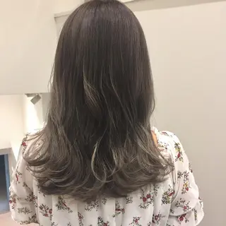 セミロング カラー 【代表】田川 祐也のヘアスタイル