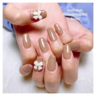 ミディアム ネイル アイブロウ 👑enen style👑のネイルデザイン