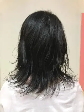 ミディアム 横田 尚登のヘアスタイル