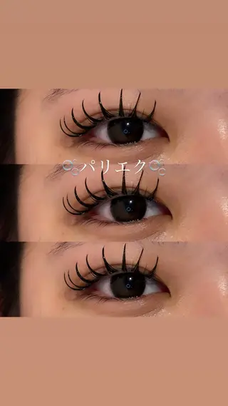 マツエク・マツパ ꙳✧˖° 新崎 葵 ꙳✧˖°のマツエク・マツパデザイン