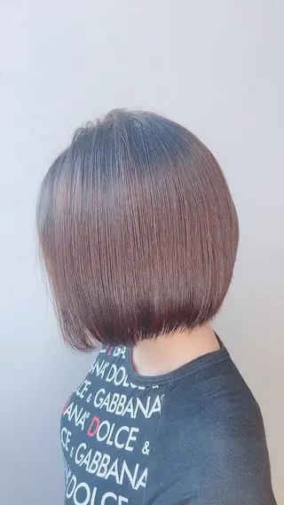ショート カラー ヘアアレンジ ✨髪質改善/透明感✨ 西野　陽のヘアスタイル