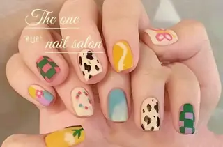 ネイル Theone栄店 川原のネイルデザイン