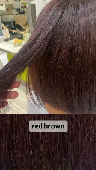 カラー j-sure所属・サントス 芳美のヘアスタイル