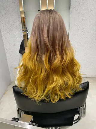 ロング カラー 髪質改善/茅ヶ崎 マツモト リョウのヘアスタイル