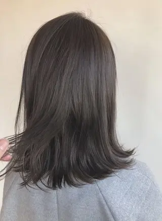 セミロング カラー SHIAN八王子 ✂︎しゅんすけのヘアスタイル