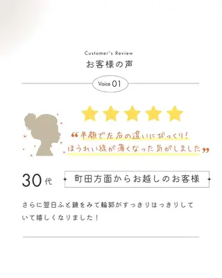 肌質改善サロン Lueurリュールのエステ・リラクイメージ