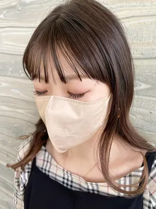 マツエク・マツパ KAREN/ 透明感カラーのヘアスタイル